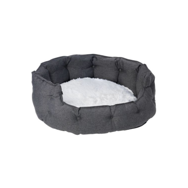 Dogman Bädd Classy Memory foam oval Grå