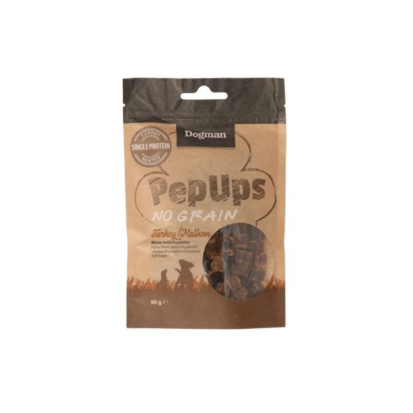 PepUps no grain kalkon 90g