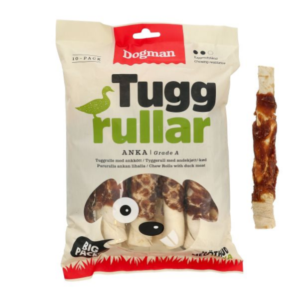 Dogman tuggrullar anka